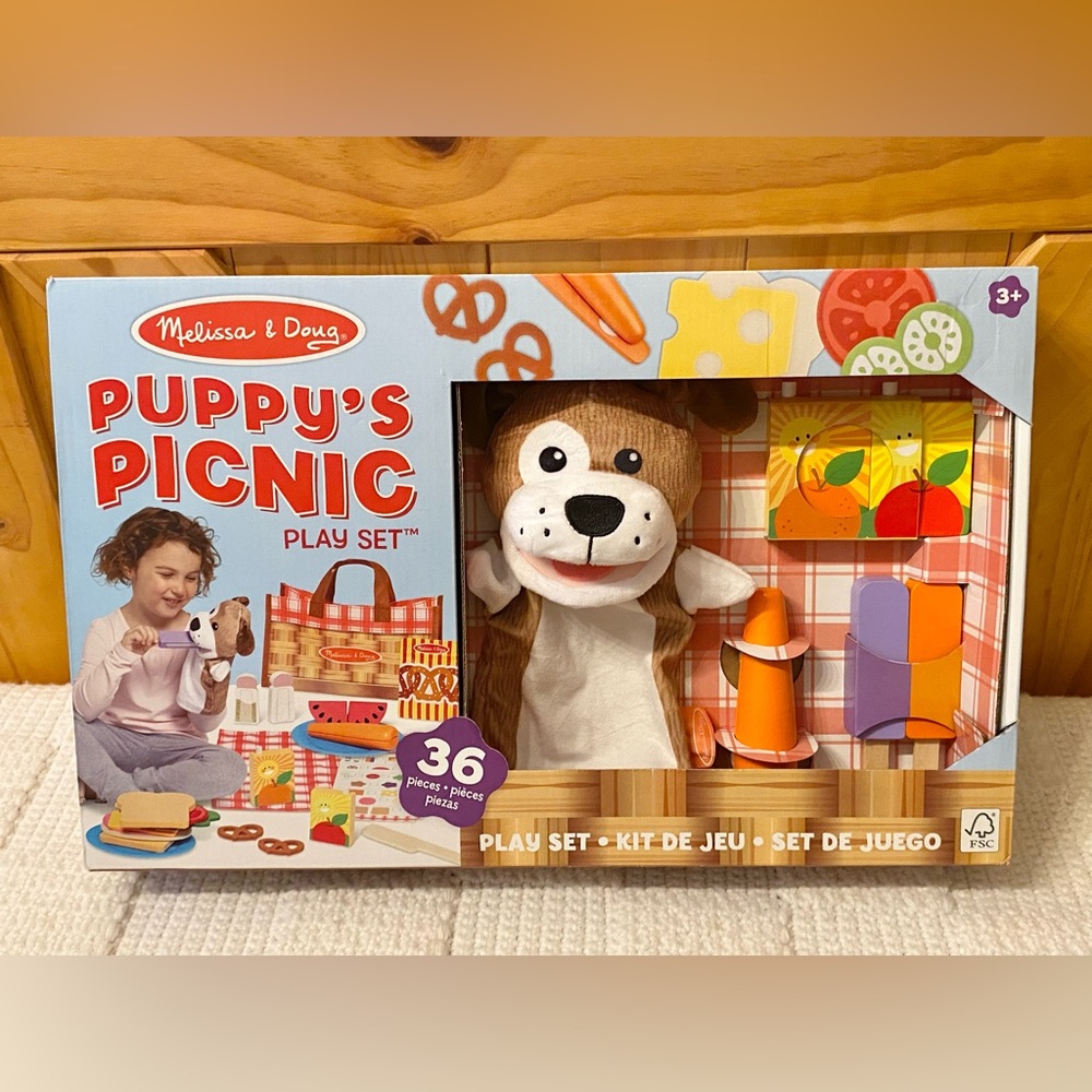 Melissa & Doug Puppy's Picnic Play Set